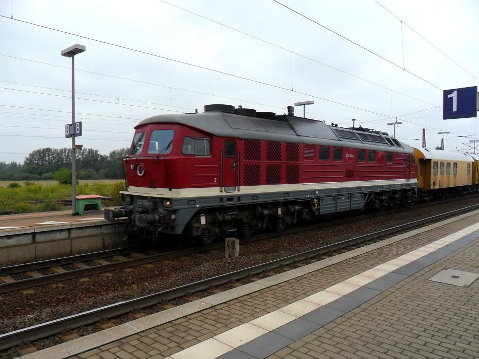 DGT 232 550-4.
Die russische Lady passierte den Bahnhof Naumburg/S. Hbf am 02.08.11.