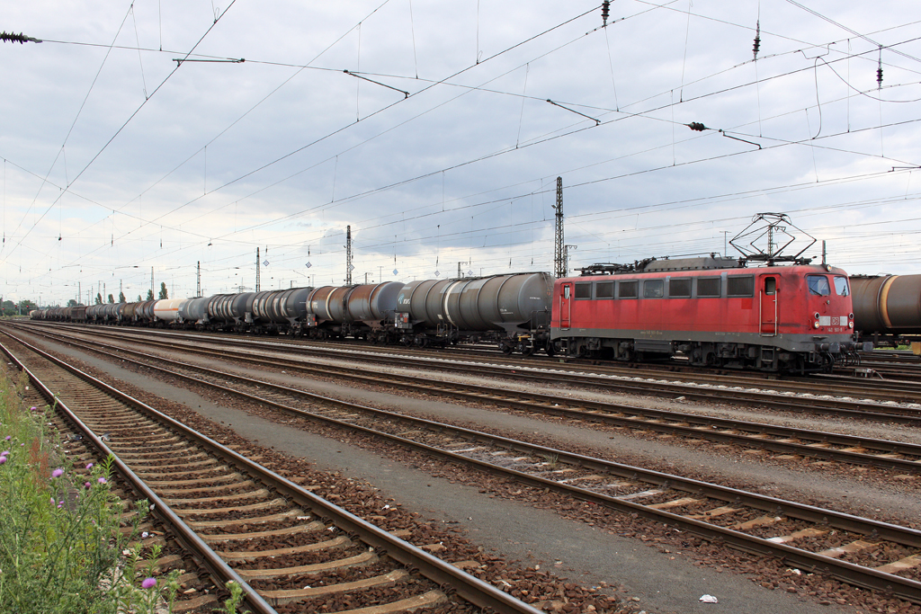 Die 140 501-8 in Grokorbetha am 06,07,10