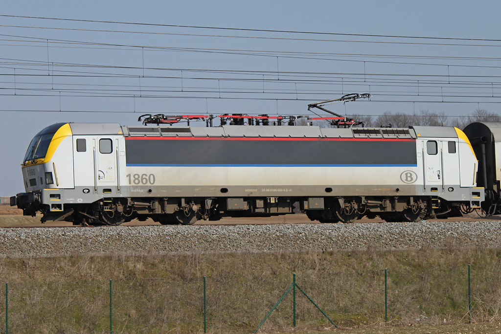 Die 1860 zog am 27.03.13 ihren Zug durch Zaventem.