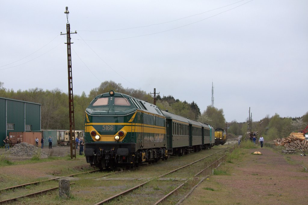 Die 5166 am 28.04.2012 in Raeren.