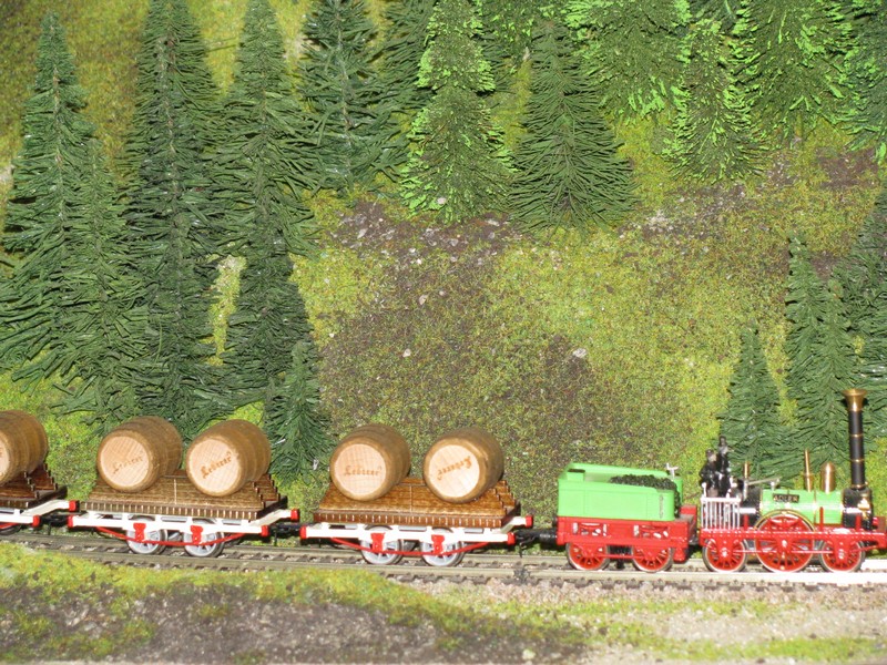 Die  ADLER  mit Gterrwagen auf der H0-Anlage in Hohenfichte 06.06.2010 (8505).JPG