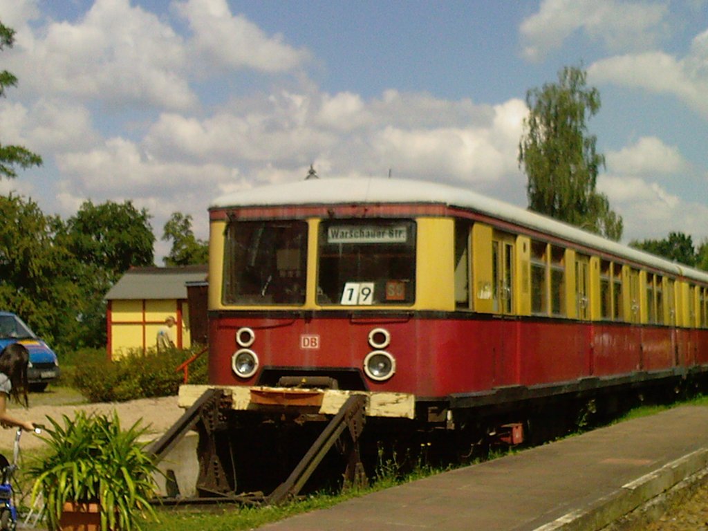 Die alte S-Bahn findet man noch in Mellensee ind der Nhe von Wnsdorf