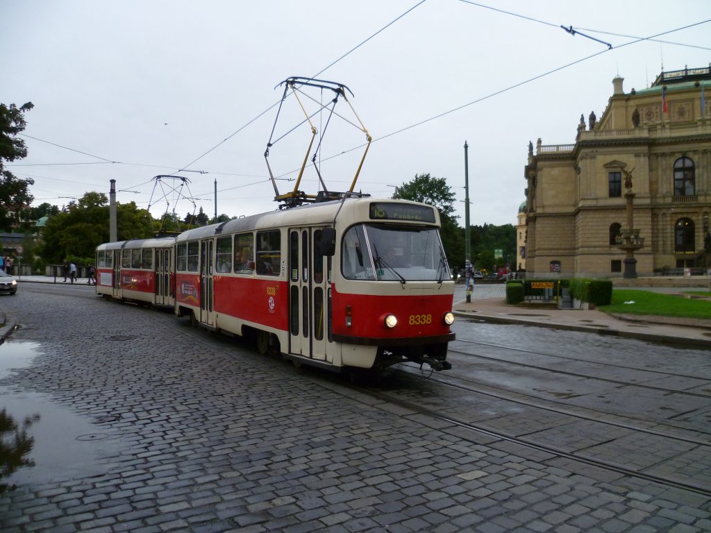 Die alte Tatra Straenbahn in Prag am 02.06.13