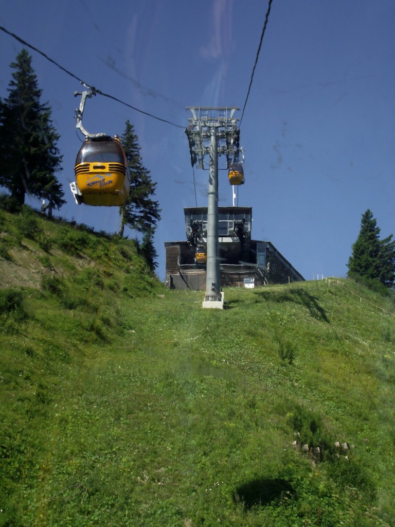 Die Bergstation der Hrnerbahn am 27.07.13 im Allgu