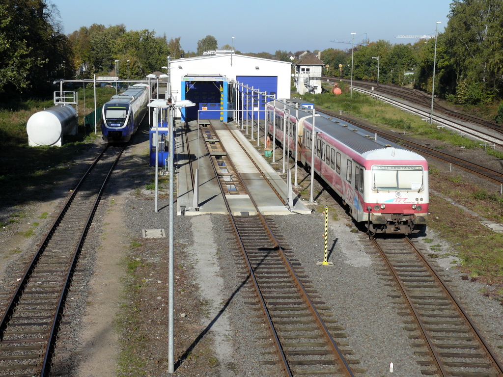 Die Betriebswerkstatt von NWB in Dorsten. 23.10.2011.
