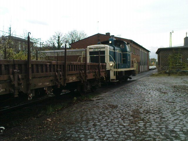 Die Br 365 der RSE Rangiert im Railport Bonn