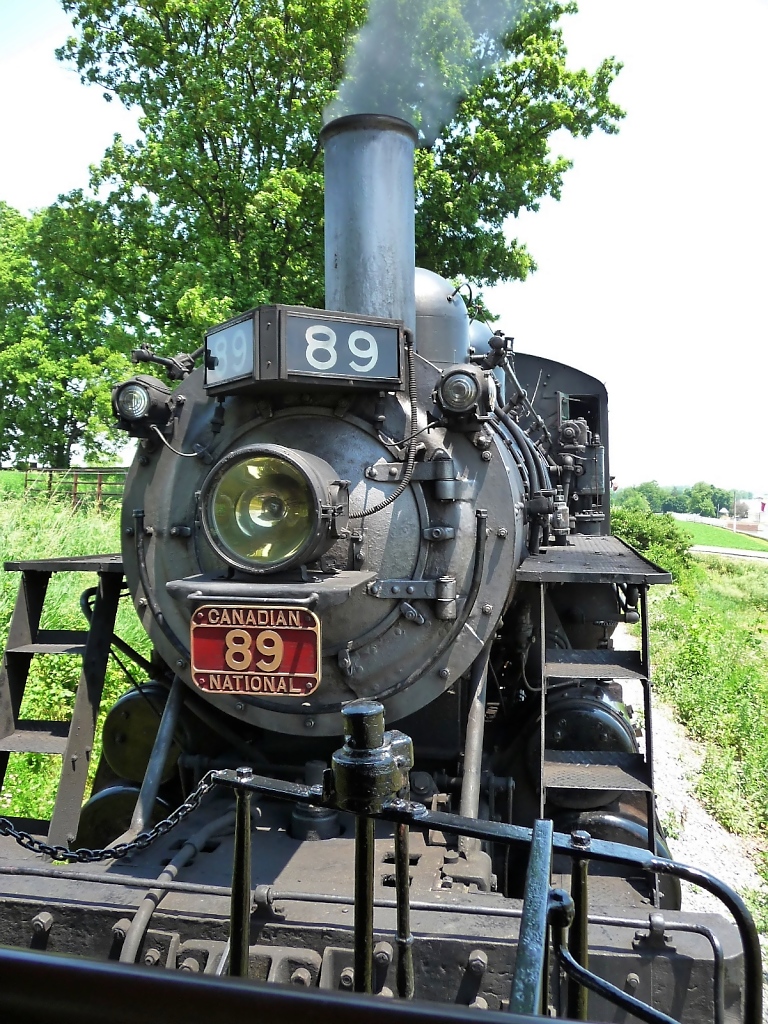 Die CN 89 der Strasburg Railroad irgendwo auf dem Weg nach Paradise, PA (02.06.09).