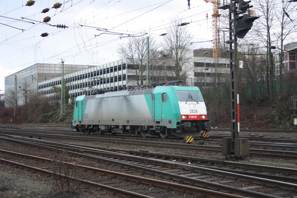 Die Cobra 2826 rangiert in Aachen-West.
8.1.2011