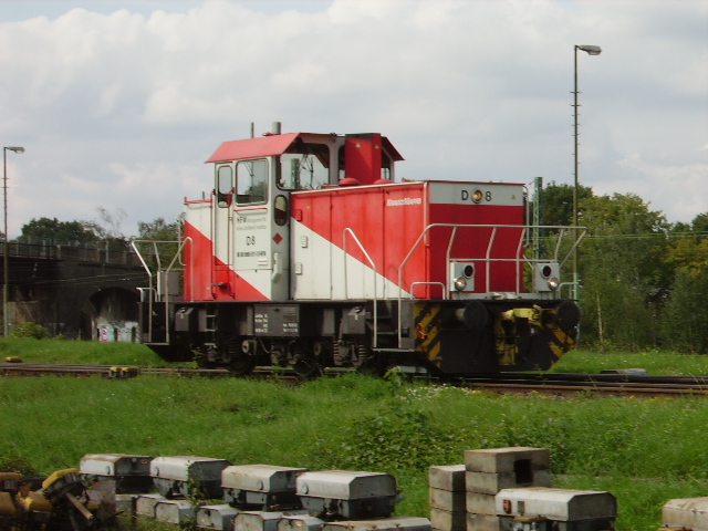 Die D8 der Hafenbahn Frankfurt am 21.09.08 
