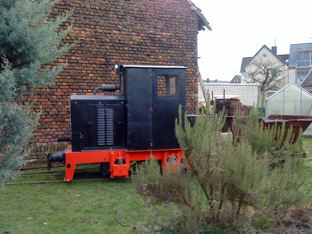 Die Feldbahn und die Natur...Traumhaft!
Hier in der Nhe von Bonn.