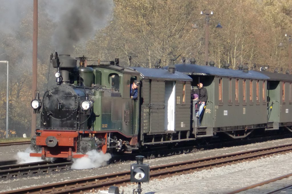 Die IK bei der Prenitztalbahn am 31.10.2011
