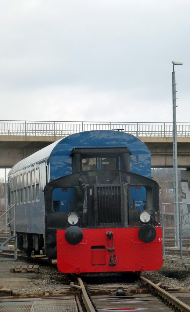 Die K war bei den 2. Geraer Eisenbahnfrhling in Gera zusehen. Foto 13.04.2013 