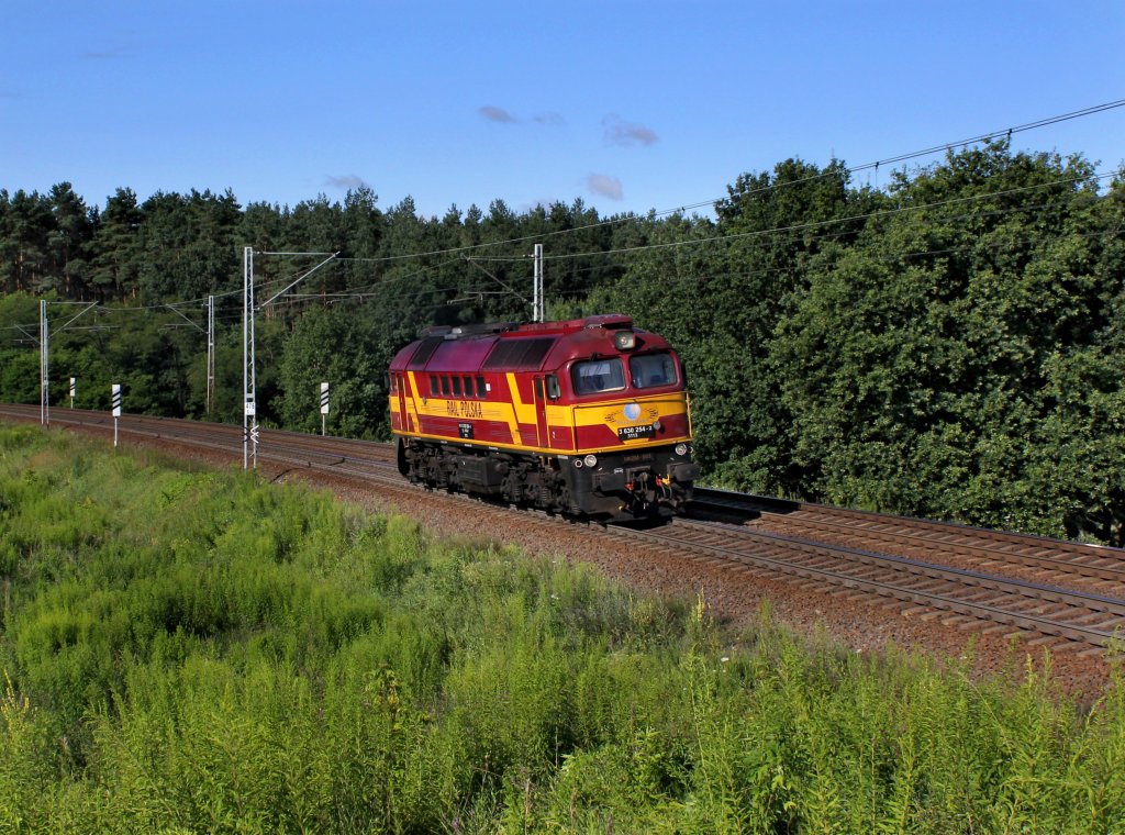 Die M62M 003 am 22.07.2012 unterwegs bei Slubice.