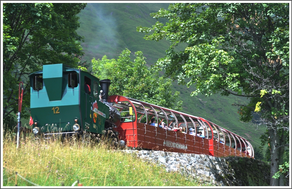 Die Planalp ist erreicht, Endstation fr Heute. (03.08.2012)
