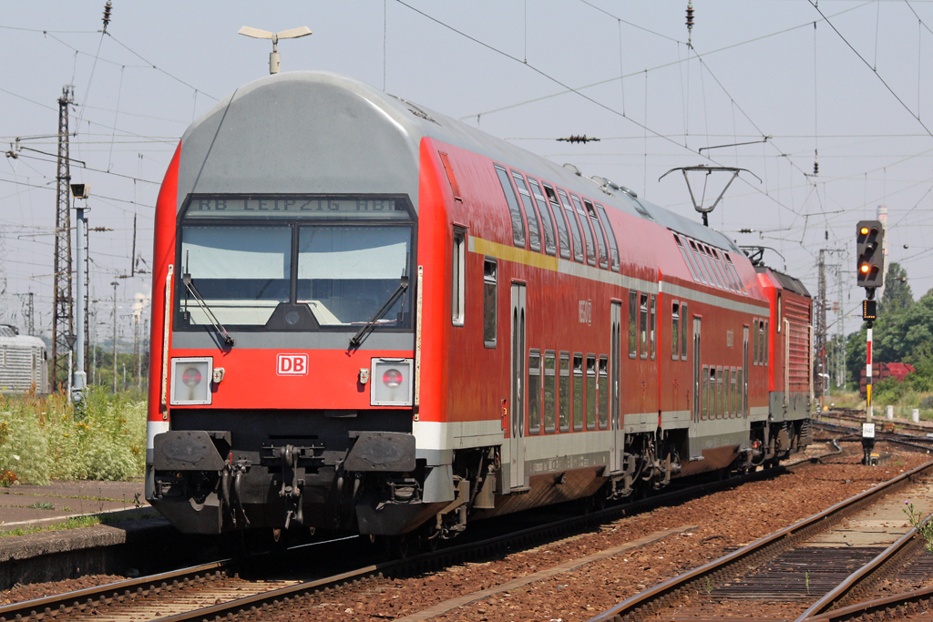 Die RB nach Leipzig in Grokorbetha am 09,07,10