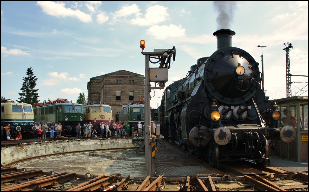 Die sch�nste Lok der Parade war meiner Meinung nach die S 3/6, oder von uns die  Nippel Lok  genannt. (21.08.2010, N�rnberg Gostenhof)