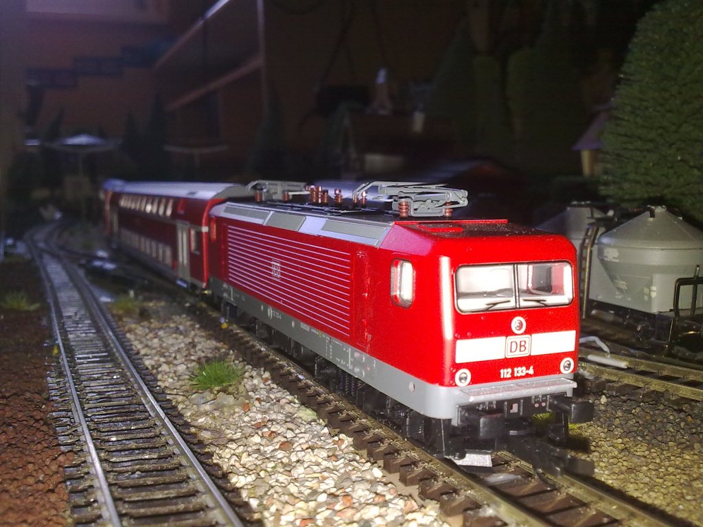 Die Schublok BR 112 133 4