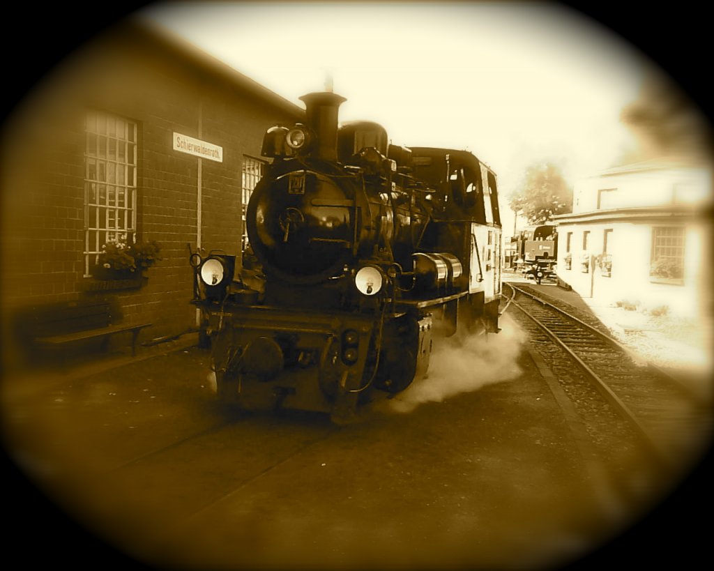 Die Selfkantbahn vor einem Jahrhundert?Wohl eher nicht!Herbst 2009.