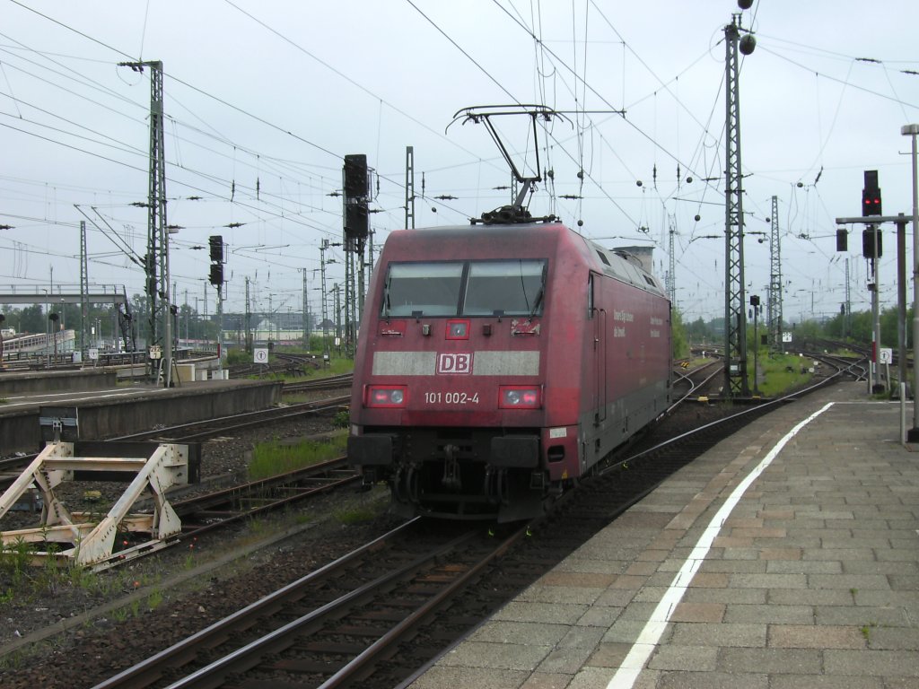 Die zweitlteste 101:101 002 am 05.Juni 2010 in Hamburg Altona.