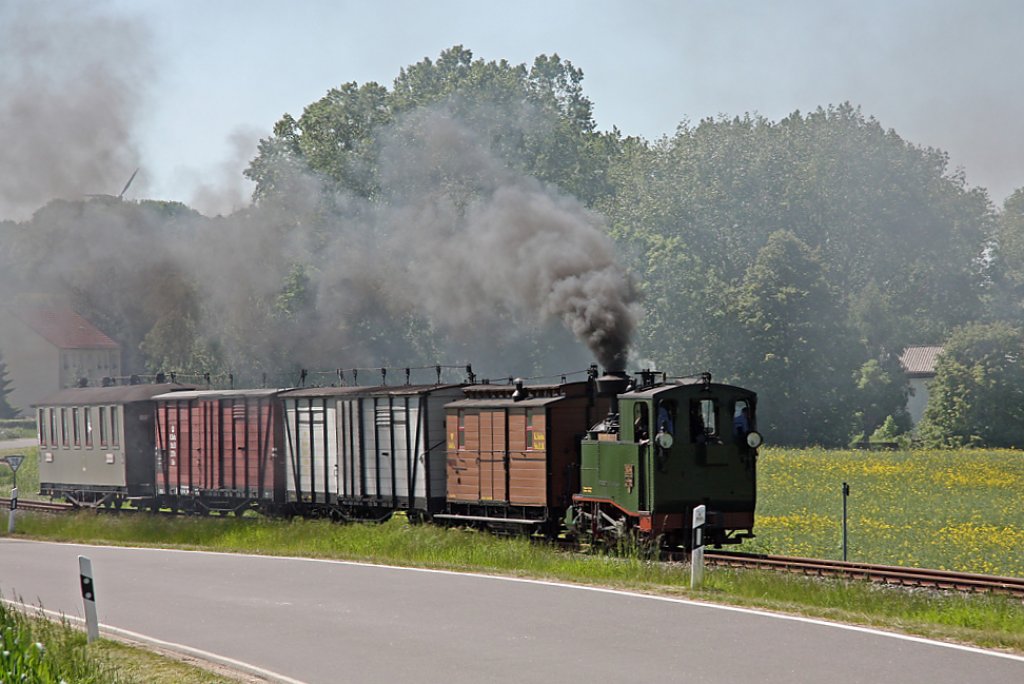 Diese Aufnahme entstand auf der Rckfahrt nach Mgeln zwischen Glossen und Nebitzschen, 04.06.2010