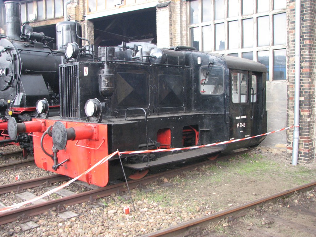 Diese K wurde auf dem Eisenbahnfest 2008 im Museum Dresden aufgenommen.