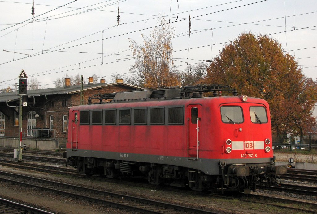 Diese reaktivierte 140 erfreute mich am 13.11. in Knigs Wusterhausen und wartete auf den nchsten Einsatz.