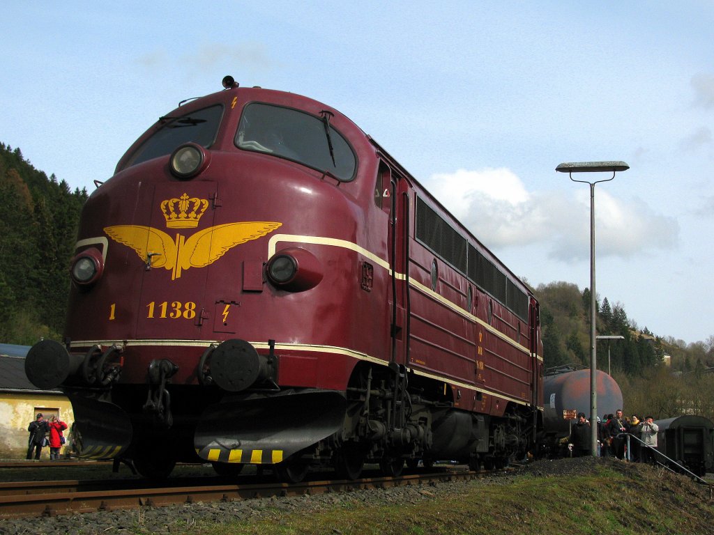 Diese  Rundnase  stand am 04.02. im begehbaren BW Gerolstein abgestellt.