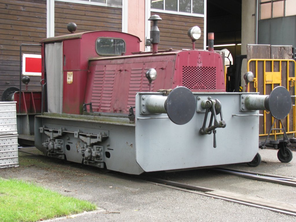 Diesellokomotive K... im Deutschen Dampflokomotiv-Museum (DDM), Neuenmarkt-Wirsberg [14.08.2011] 