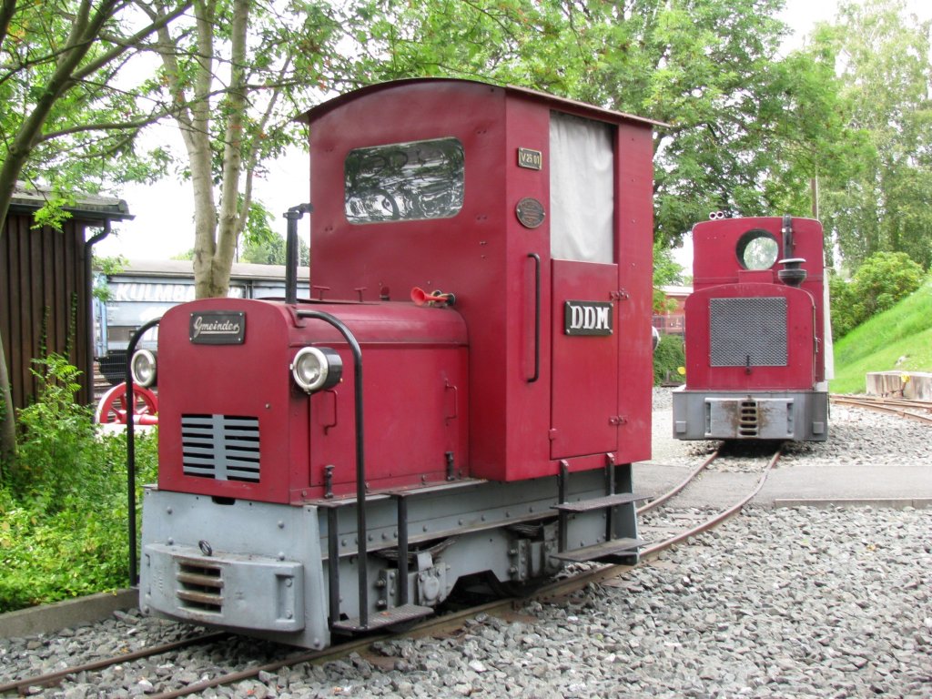 Diesellokomotive V 25 01 im Deutschenb Dampflokomotiv-Museum (DDM), Neuenmarkt-Wirsberg [14.08.2011]

