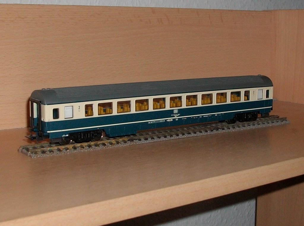 Dieser H0-Bpmz-Wagen stammt aus den Piko-Hobbyangebot und ist fr nur 19,95  in jeden guten Modellladen zubekommen.