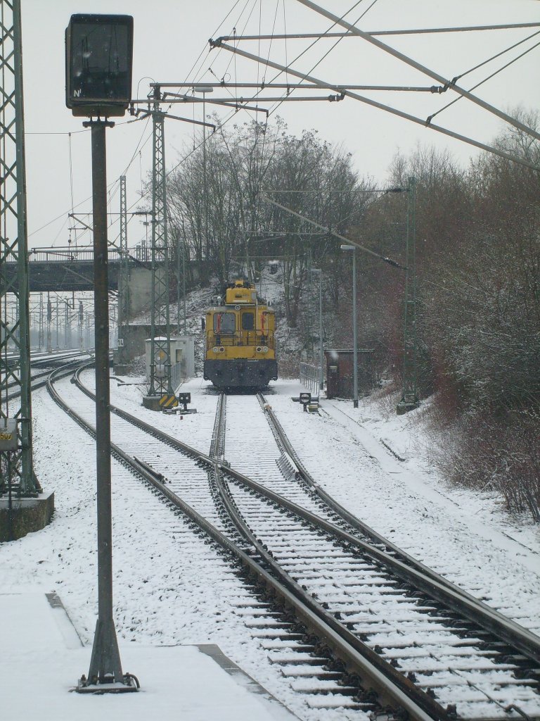 Dieses Bahndienstfahrzeug stand am 21.3.2013 abgestellt in Kassel Wilhelmshhe.