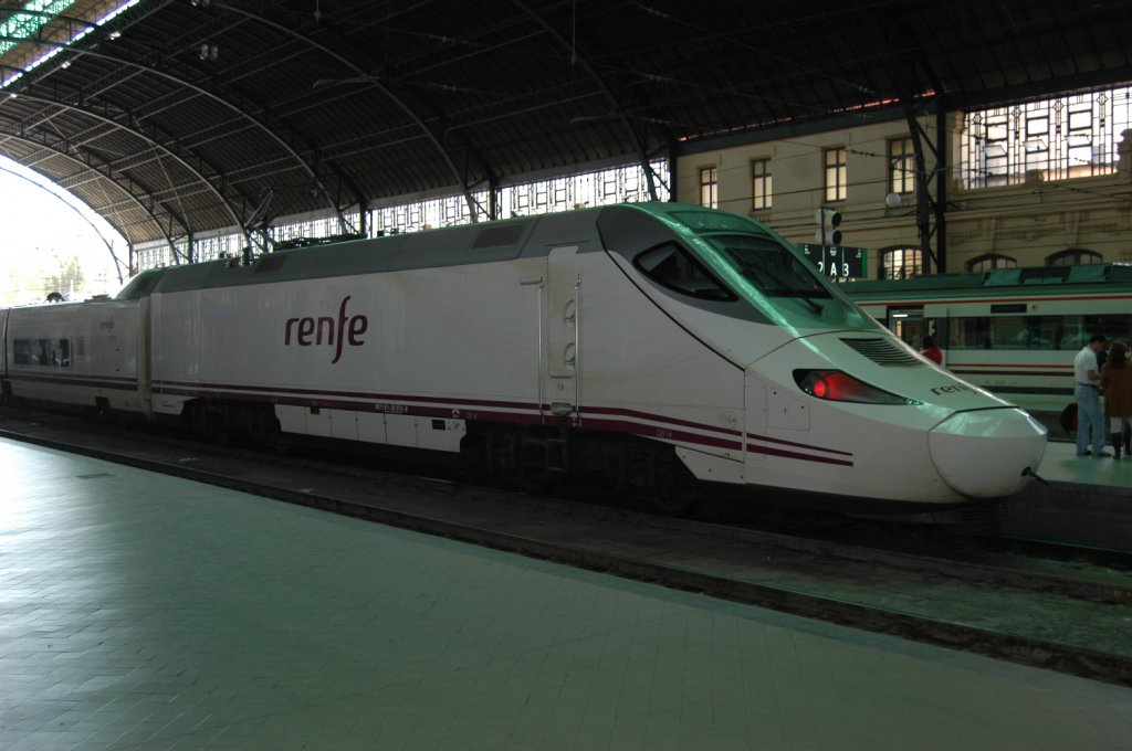 Dieses Bild wurde im Bahnhof von Valencia am 06.05.2010 aufgenommen.