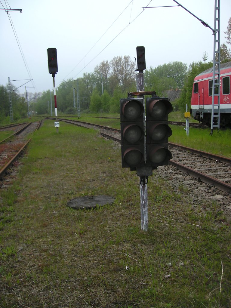 Dieses Bremsprobensignal steht in Mukran,doch es wird schon lange nicht mehr benutzt.