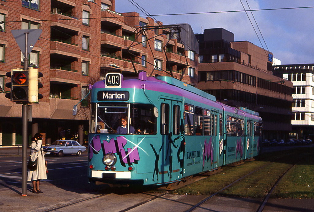 Dortmund Tw 2 am Westentor, 21.12.1991.