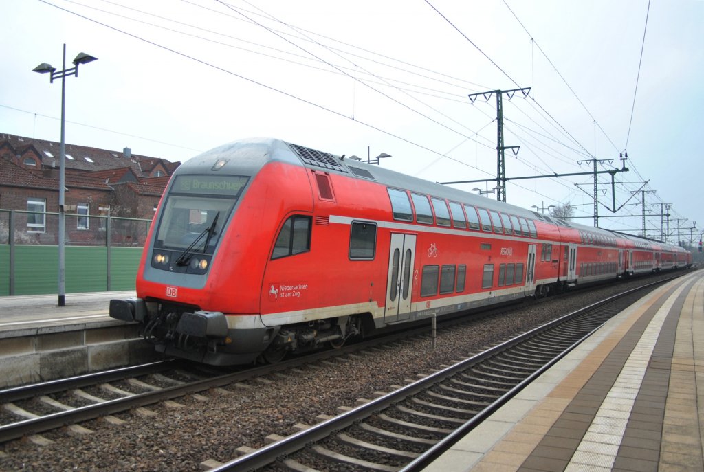 Dosto Steuerwagen am 14.03.2011 in Lehrte.