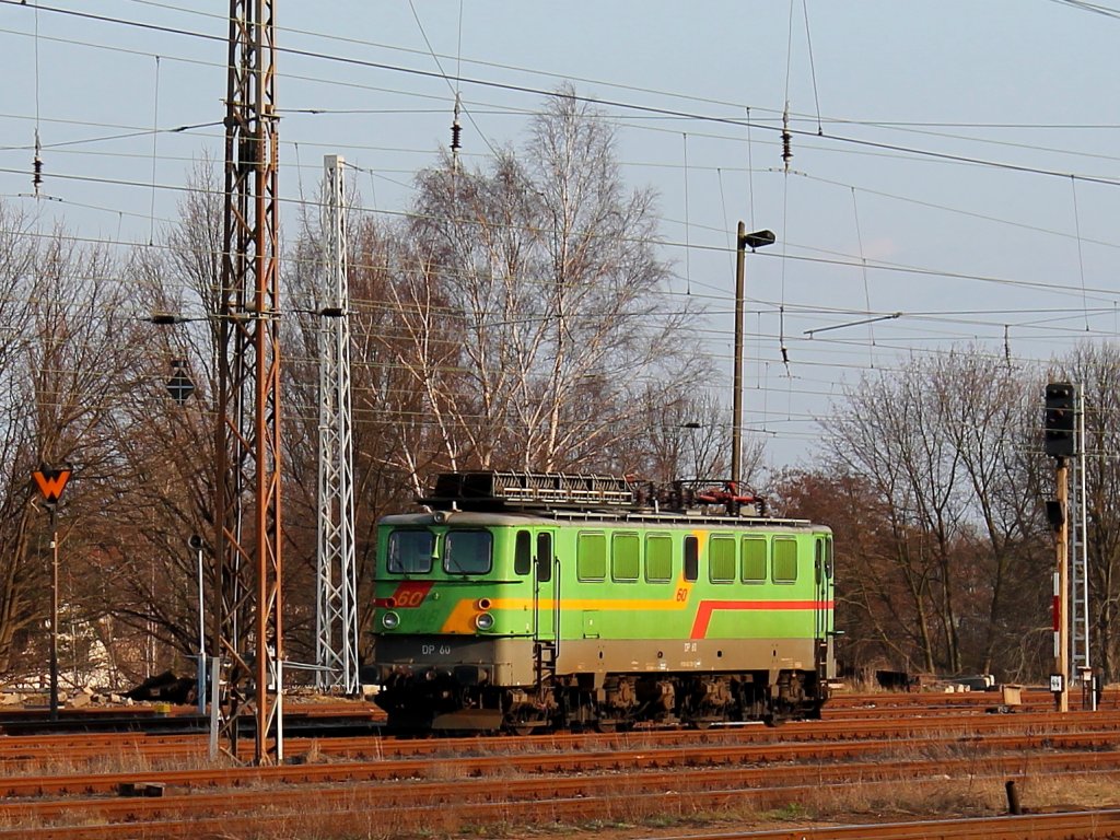 DP 60, abgestellt am 24.03.2012 im Bf Oranienburg.