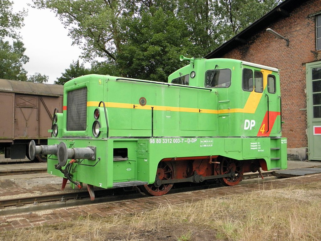 DP4 (312 003-7) in Altenbeken am 2.7.2011