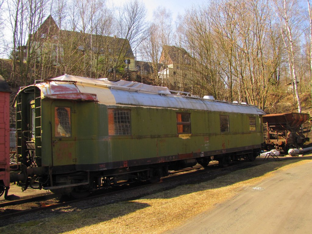 DR 57 50 99 68 171-1 Dienst, im VSE Museum Schwarzenberg (Erzg); 22.03.2011
