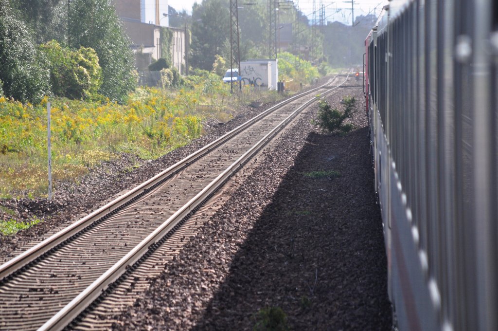 DRESDEN, 08.09.2010, EC 173 kurz vor Dresden Hbf