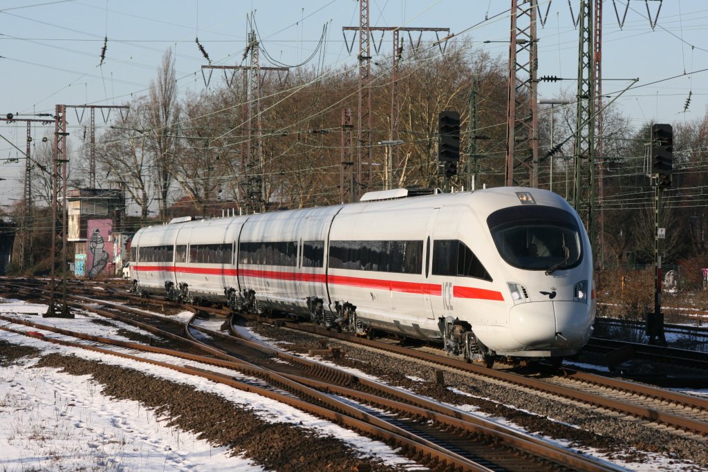 DSB 605 014-9 am 23.12.2009 in Essen West.