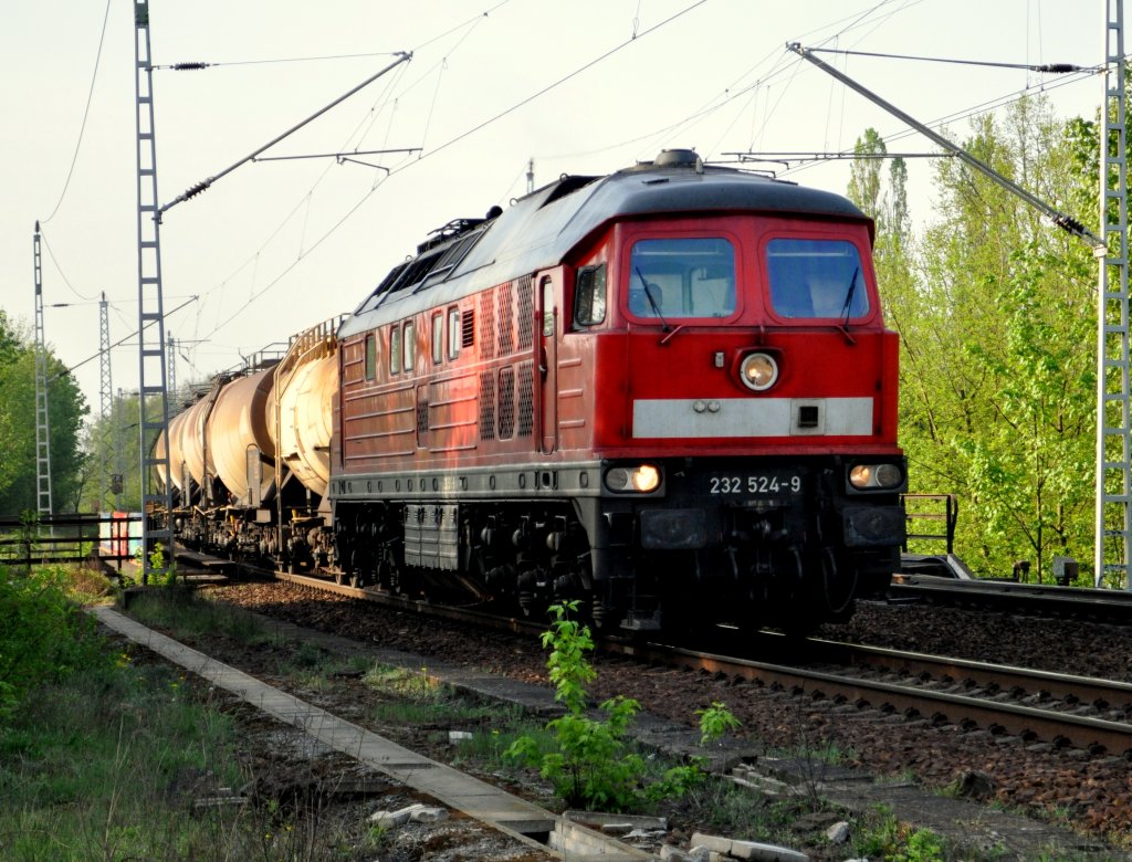 Durchfahrt am 30.04.2012 in Berlin Eichgestell