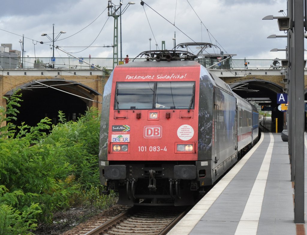 Durchfahrt in Berlin Gesundbrunnen am 15.09.2012