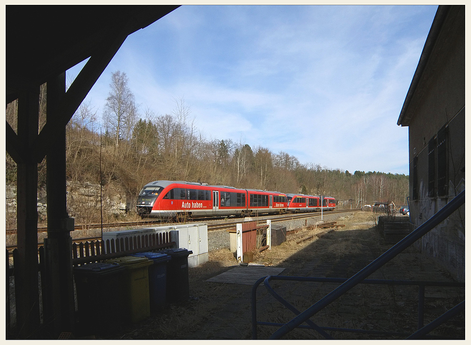 Durchfahrt in Kraftsdorf, 2011