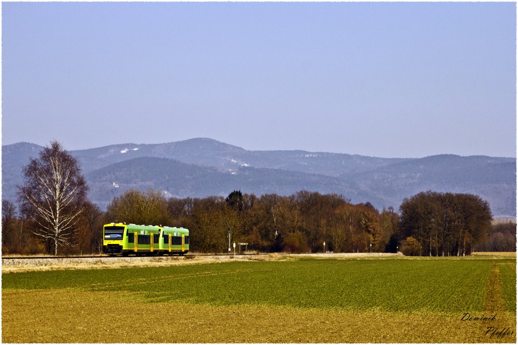 D'Waldbahn - 17.03.12 bei Pankofen