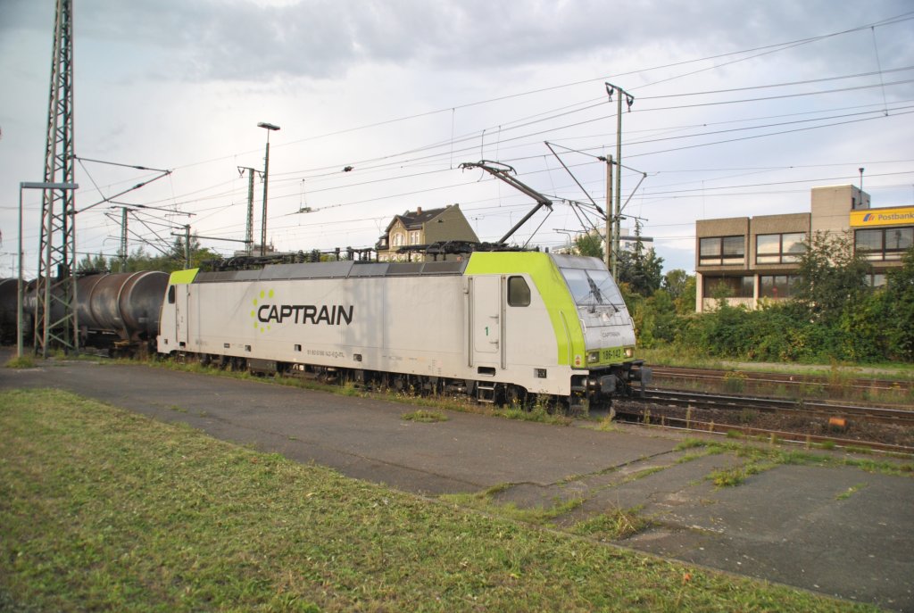 E 186 142, am 13.09.210 in Lehrte.