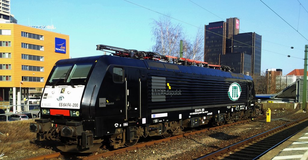 E 189 200 am 28.03.2012 in Hannover.