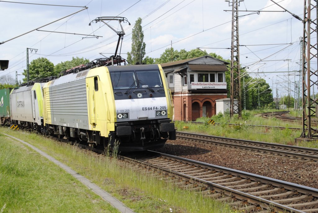 E 189 205, am 08.06.2010 in Lehrte.