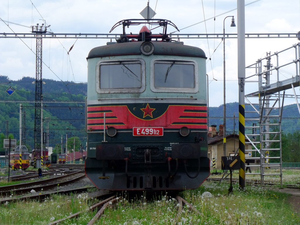 E 499 112 in Decin im Mai 2012