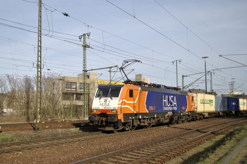 E-Lok der Br 189 in Lehrte, am 20.04.2013