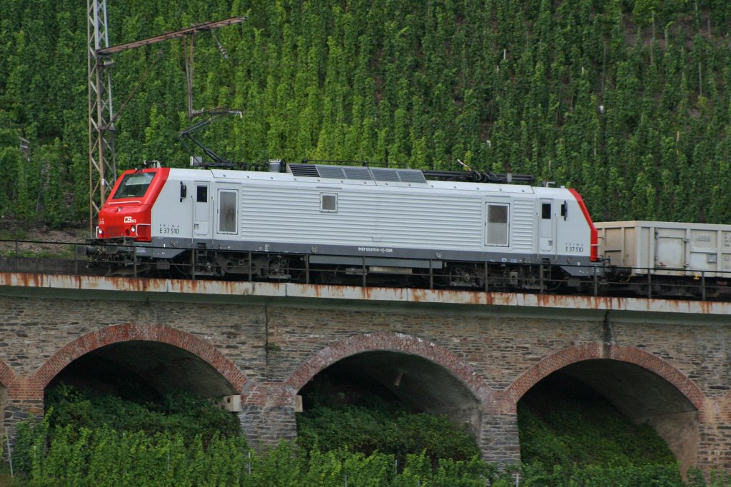 E37 510 mit Gz am 16.8.11 in Pnderich
